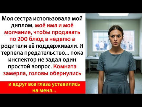 Видео: Сестра жила за счёт моего имени но один вопрос инспектора всё перевернул…