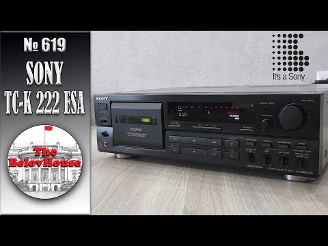 Видео: SONY TC-K222ESA - японская кассетная дека 1991 года. Сравнительный обзор.