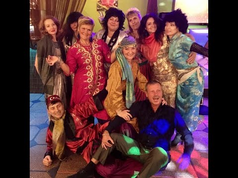 Видео: Султан и гарем, сценка на корпоративе