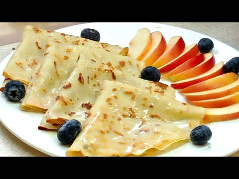 Видео: ЯБЛОЧНЫЕ БЛИНЫ. АЖУРНЫЕ, МЯГКИЕ и АРОМАТНЫЕ.