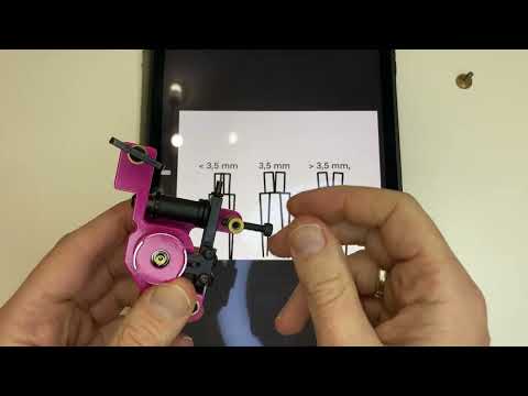 Видео: Замена контактного винта на Hybrid tattoo machine