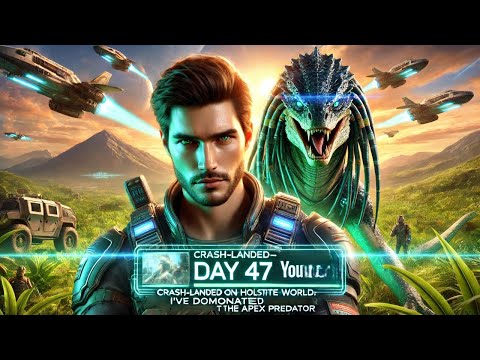 Видео: Аварийная посадка во враждебном мире — прямая трансляция «День 47: Я приручил высшего хищника» | HFY