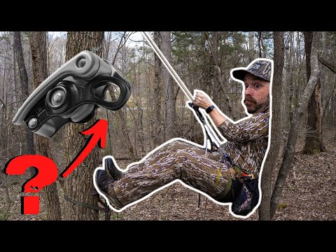 Видео: КАК СПУСКАТЬСЯ ПО ВЕРЕВКЕ С ДЕРЕВА ДЛЯ ОХОТЫ С СЕДЛА | Метод CRUZR ONE STICK