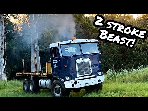 Видео: Грузовик Detroit Diesel 2 STROKE 6X6 — будет ли он нормально работать после многих лет простоя?