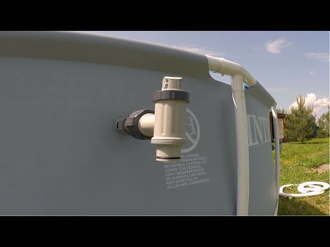 Видео: Плунжерный клапан для каркасного бассейна.