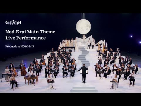 Видео: Симфонический концерт с исполнением главной музыкальной темы Нод-Края | Genshin Impact #НодКрай