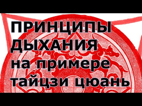 Видео: Принципы дыхания на примере тайцзицюань