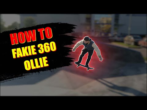 Видео: КАК ДЕЛАТЬ FAKIE BS 360 OLLIE НА СКЕЙТБОРДЕ #скейтборд