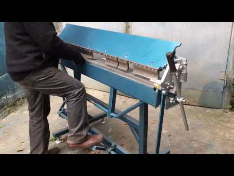 Видео: Сегментный листогиб на базе РГ 1,4м