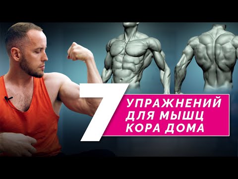 Видео: МЫШЦЫ КОРА нужны для здоровой спины! Делайте 7 простых упражнений дома три месяца