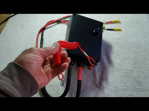 Видео: ШИМ-контроллер скорости троллингового мотора для каяка с аварийным выключателем