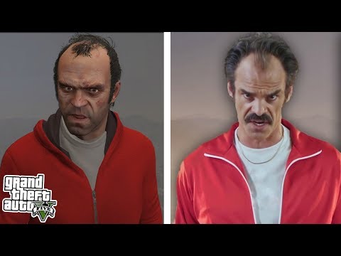 Видео: 65 ПЕРСОНАЖЕЙ GTA5, КОТОРЫЕ ЕСТЬ В РЕАЛЬНОЙ ЖИЗНИ! 😱
