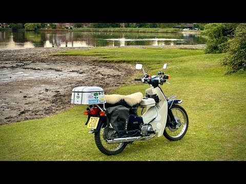 Видео: Топливный бак Honda Cub Long Range. Полное руководство по установке.