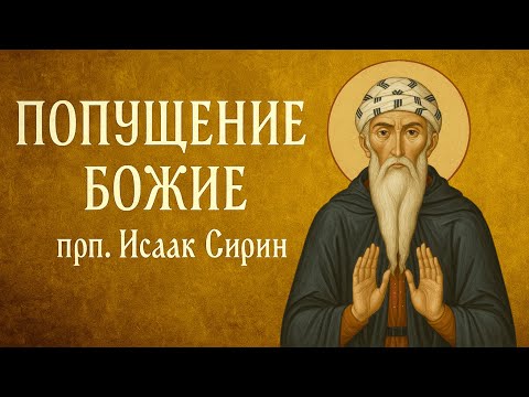 Видео: ПОПУЩЕНИЕ БОЖИЕ | прп. Исаак Сирин