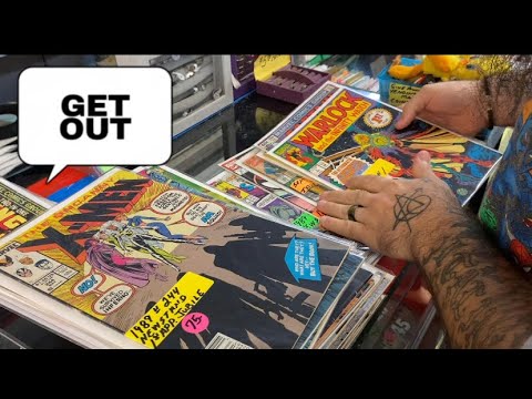 Видео: Не делайте этого, если вы продаёте комиксы. Я НИКОГДА не вернусь.