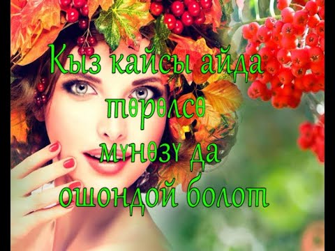 Видео: КЫЗ КАЙСЫ АЙДА ТӨРӨЛСӨ МУНӨЗҮ ДА ОШОНДОЙ БОЛОТ