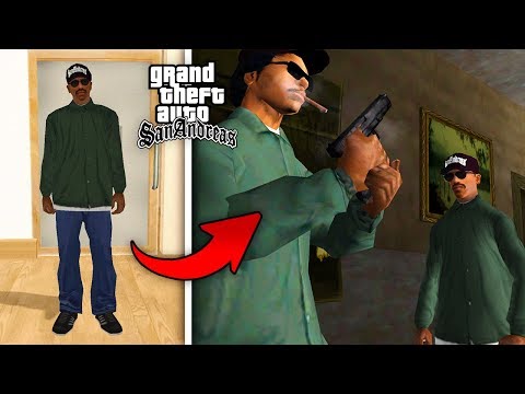 Видео: Что если переодеть СИДЖЕЯ как в РАЙДЕРА и начать миссию "Пирс 69" в GTA: San Andreas ?!