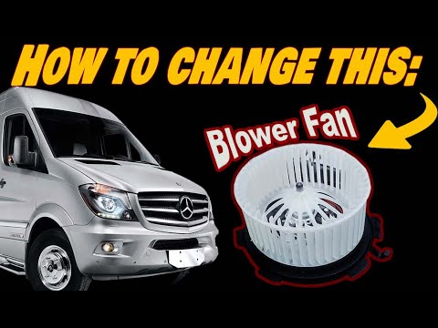 Видео: Как заменить вентилятор: Sprinter и Vw Crafter!