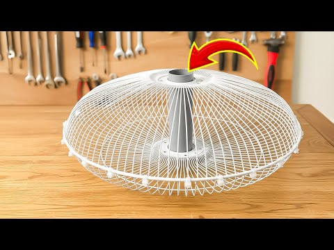 Видео: Не выбрасывайте старый вентилятор! Я превратил его во что-то потрясающее!