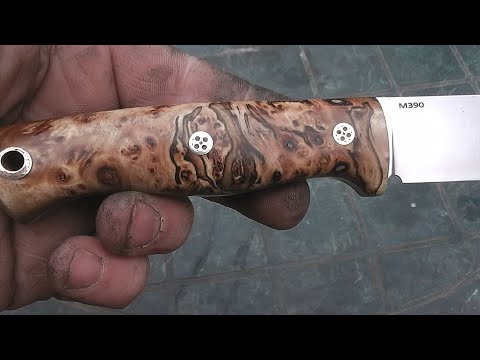 Видео: как я делаю пины на нож  полный процес