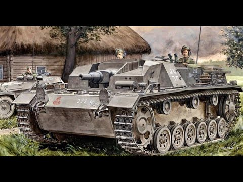 Видео: Немецкое штурмовое орудие Stug III