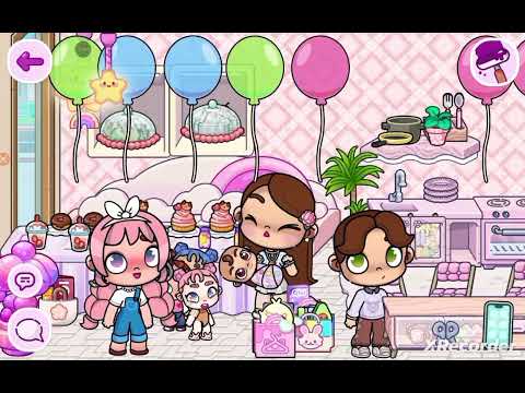 Видео: 1 часть/💓 День рождения Мишель ❤️🎀!