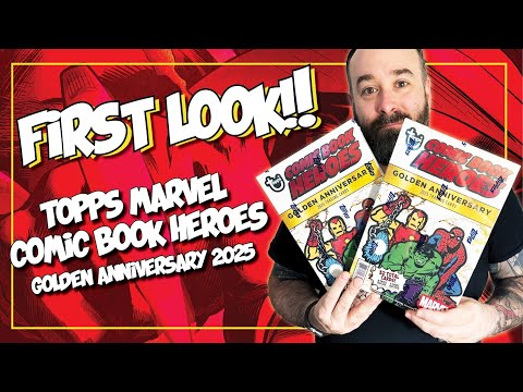 Видео: Это просто невозможно оторваться — Золотой юбилей комиксов Marvel от Topps 2025