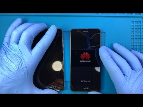 Видео: Замена экрана Huawei P10 Lite #huaweip10lite