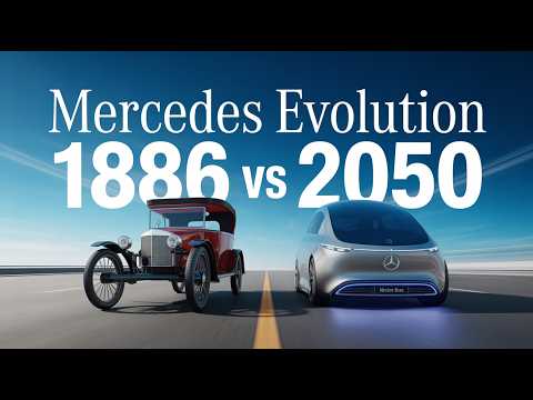 Видео: Mercedes-Benz (1886–2050) | Как искусственный интеллект и технологии преобразили автомобили класс...