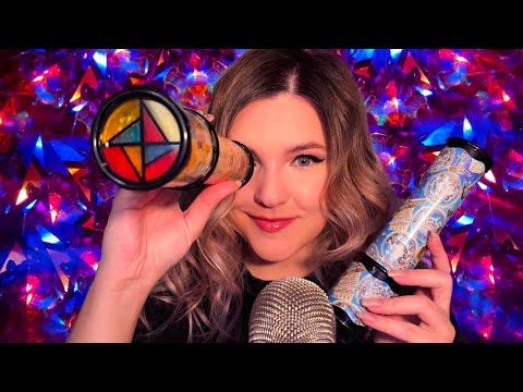 Видео: АСМР Калейдоскоп с ЭХО ✨ (Визуальные триггеры, звуки рта)