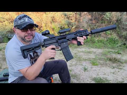 Видео: AKDAS SEM-223 в тюнінгу | перший відстріл і проблеми