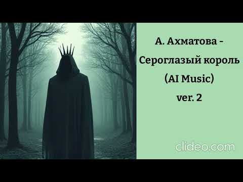 Видео: А. Ахматова - Сероглазый король (AI Music) ver. 2