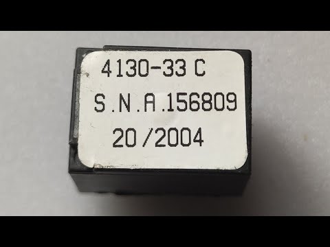 Видео: Розбираю реле 4130-33 C S.Ν.Α.156809 20/2004 для подальшого афінажу утилізація