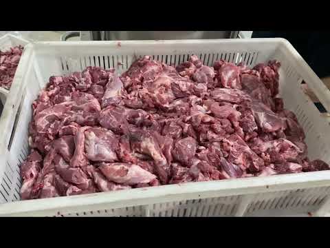 Видео: Продавит ли шприц цельное филе? Сохранит ли структуру фарша на выходе?