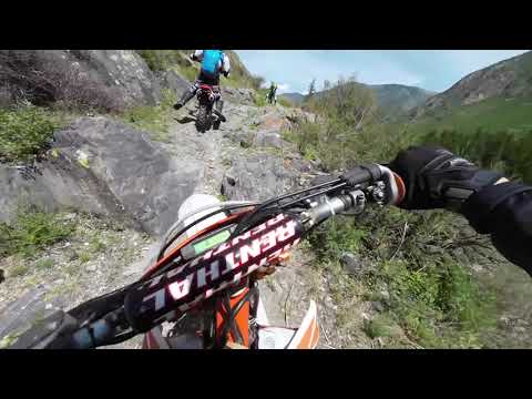 Видео: 1440p/60fps тропа Тюнгур - Инегень обратно, едем по нижней тропе