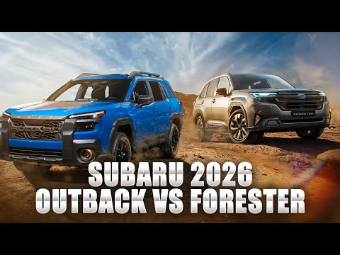 Видео: НОВЫЕ FORESTER и OUTBACK 2026 | SUBARU снова ДЕЛАЮТ ВЕЩИ. Первый ОБЗОР новинок от ЯПОНЦЕВ
