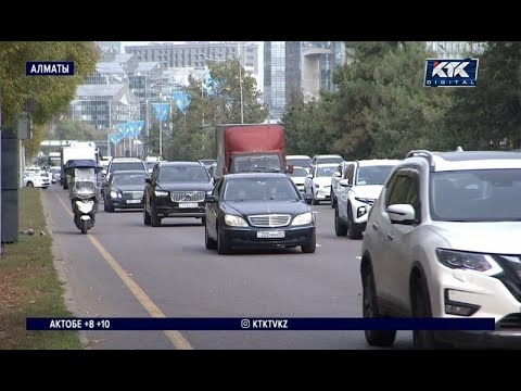 Видео: Агрессивные водители в Алматы экономят меньше минуты – результат исследования