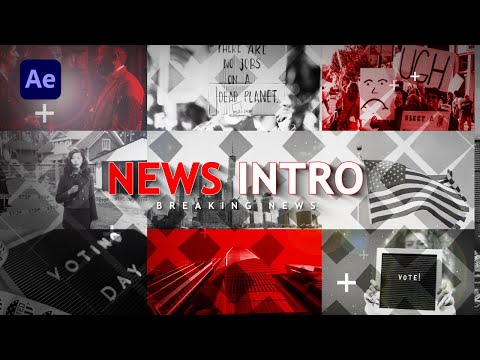 Видео: Срочные новости в начале — Учебное пособие по After Effects | ПОЛНОЕ РУКОВОДСТВО
