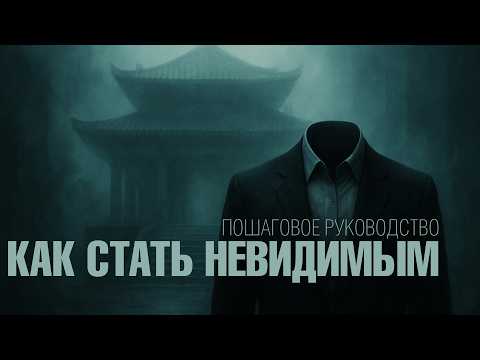 Видео: Как стать НЕВИДИМКОЙ (Древняя техника ниндзя и факиров)