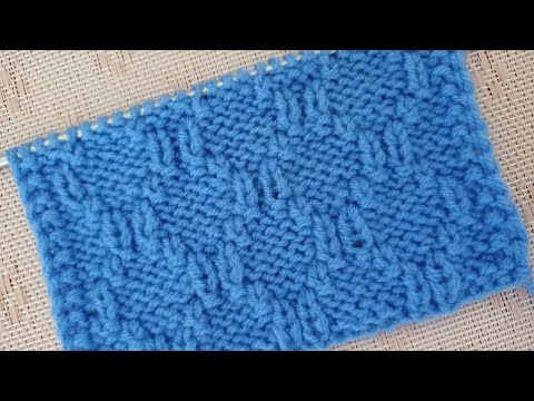 Видео: Узор спицами "Ромбы" поворотными и круговыми рядами. Схемы узора.
