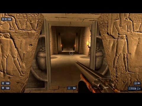 Видео: Serious Sam HD : Египет : Песчаный каньон : 2 уровень : прохождение  секреты все  DLC