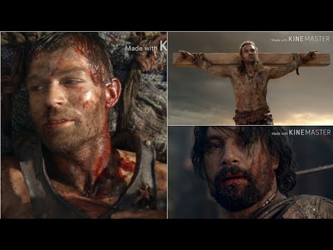 Видео: Смерть Спартака, Ганника и Крикса