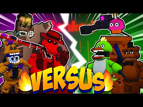 Видео: СРАЖАЮСЬ С ИГРОКАМИ! | Five Nights TD | Roblox