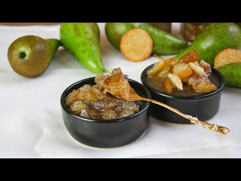 Видео: НЕОБЫЧНЫЙ Грушевый джем. Сразу 2 ВИДА🍐ГРУШЕВЫЙ ДЖЕМ С МАКОМ🍐ГРУШЕВЫЙ ДЖЕМ С ОРЕХАМИ. Меньше сахара