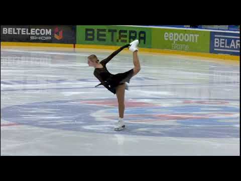 Видео: Жукова Анна КМС «Кубок Содружества» произвольная программа