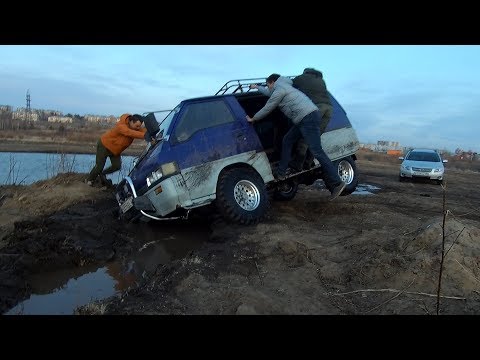 Видео: Злая Mitsubishi Delica на 31-х Forward Safari 500!!! УАЗ, Terrano, Datsun, Pajero 3. OffRoad