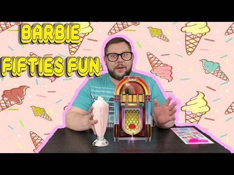 Видео: Это rock 'n' roll, детка. Распаковка и обзор куклы Барби Fifties Fun Barbie 1996 года.