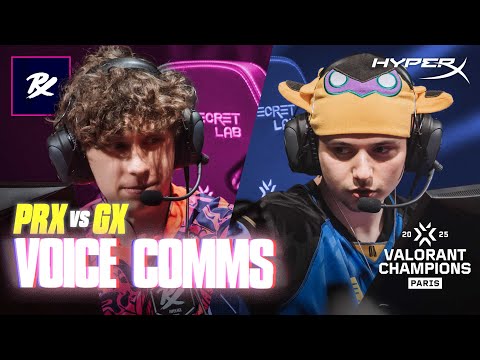 Видео: Paper Rex против GIANTX | Проверка микрофона HyperX