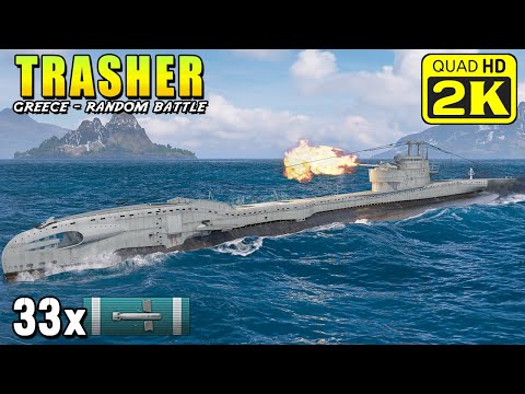 Видео: Submarine Trasher - выиграл фланг в одиночку