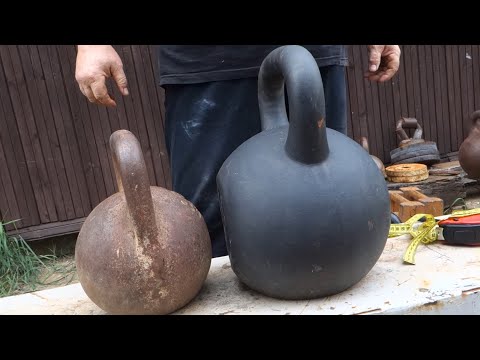 Видео: ОБЗОР ГИРИ ХЭВИ МЕТАЛ 88 КГ REVIEW OF HEAVY METALL 88 KG KETTLEBELL